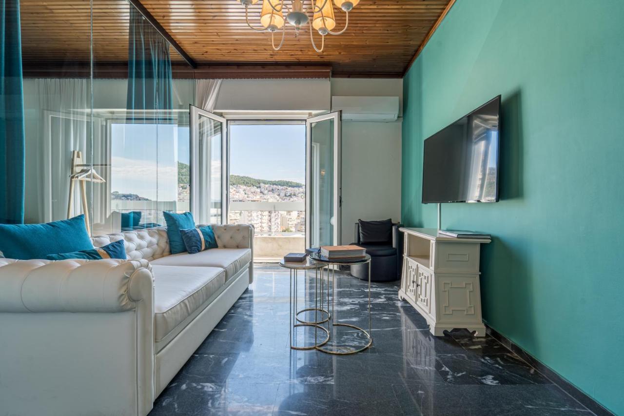 Aura Celestia Apartman Kavála Kültér fotó